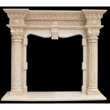 Indoor decoration fireplace marble for homes